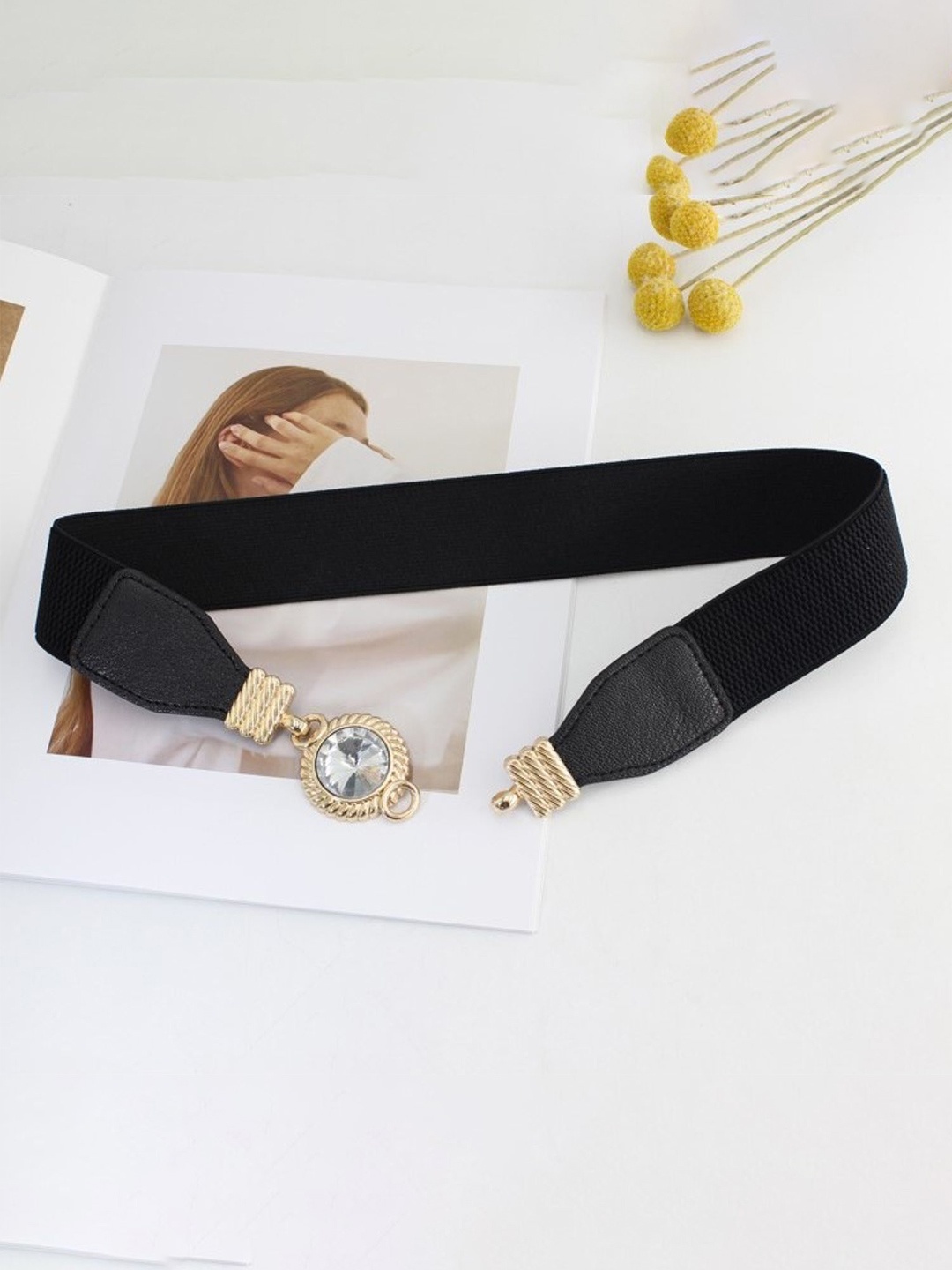 

SYGA Women PU Belt, Black