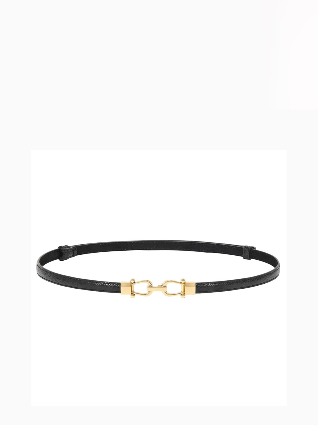 

SYGA Women Leather Belt, Black