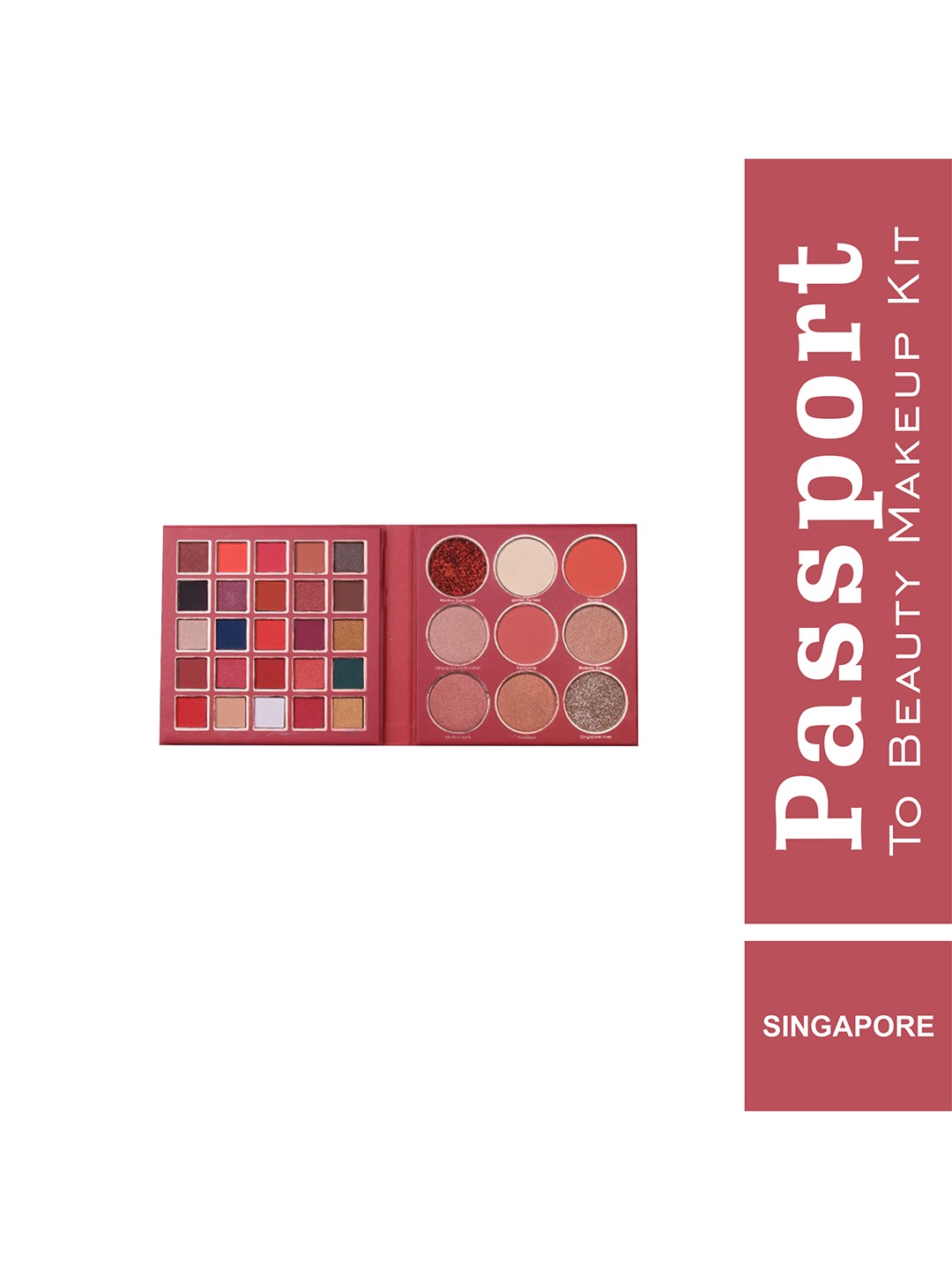 

TEEN TEEN COSMETICS Passport To Beauty Makeup Kit- 56 g, Brown