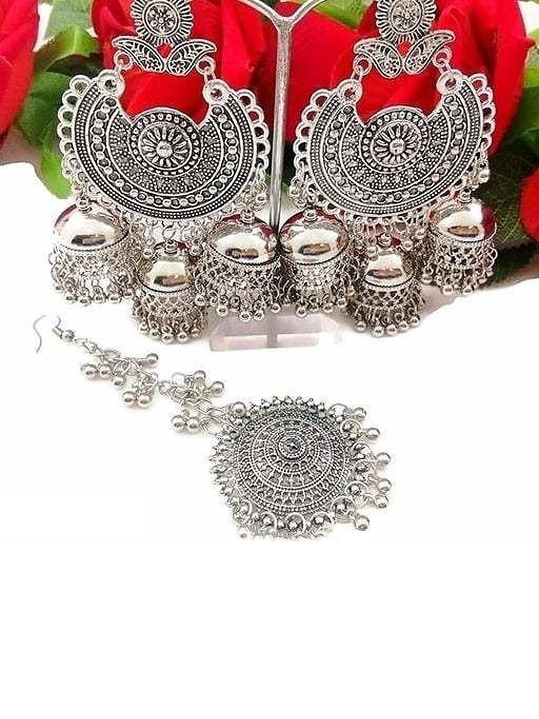 

JMBW INTERNATIONAL Silver Jewellery Set