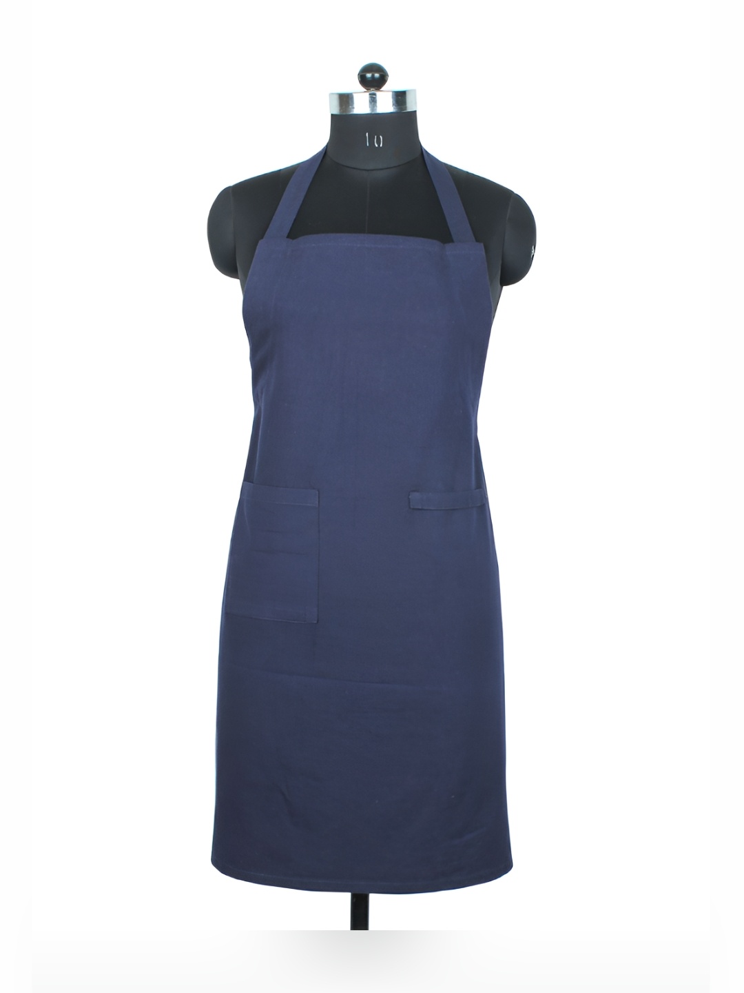 

House This Everyday Blue Cotton Apron With Pockets