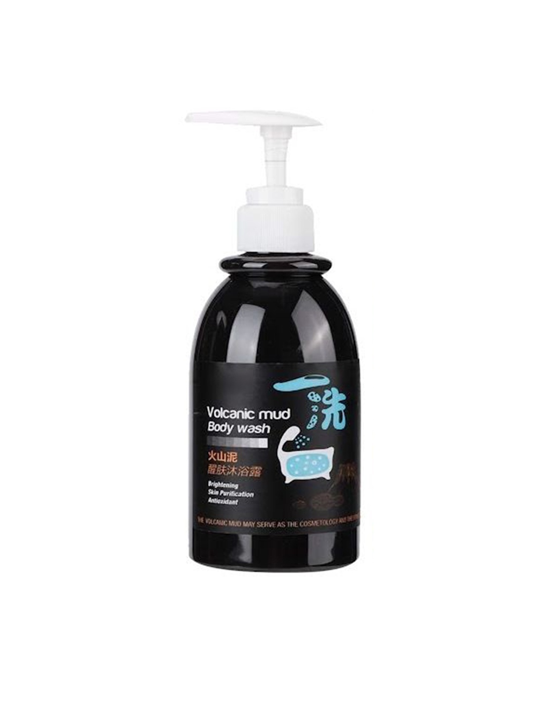 

GROOVY Volcanic Mud Body Wash - 250 ml, White