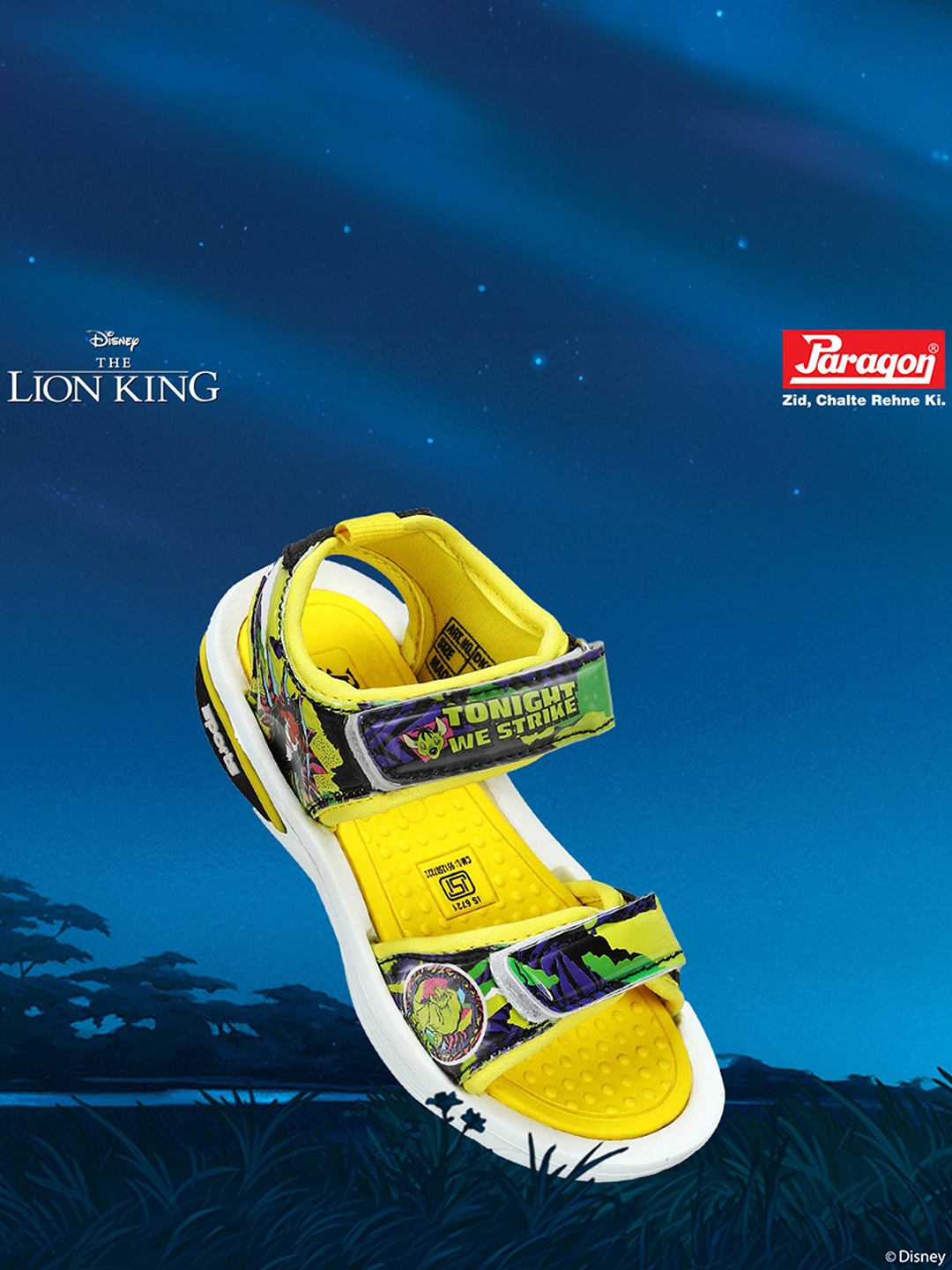 

Paragon Kids Sandals, Yellow
