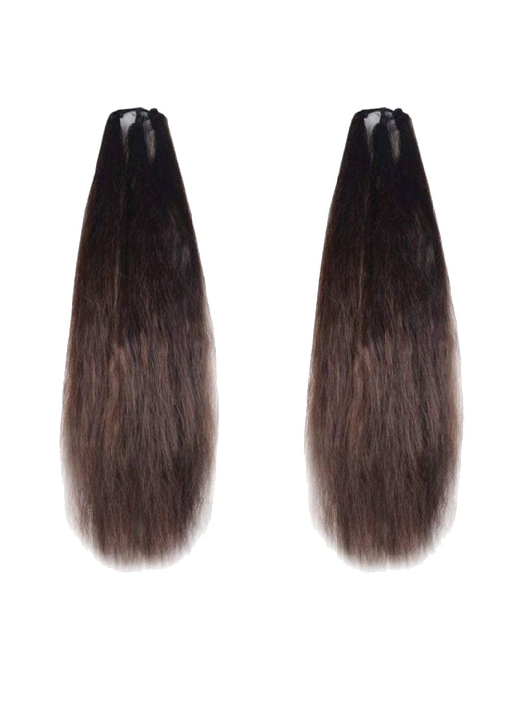 

CRIBE Tape-In Straight Baal Choti Ponytail Hair Extension - Brown