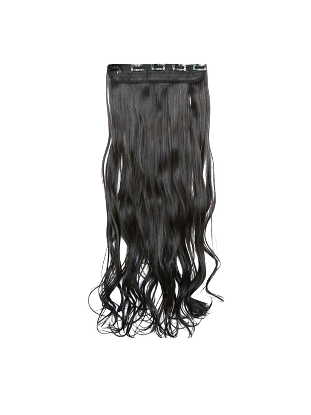 

CRIBE Clip In Wavy Locks Hair Extension- Black- 20 Inch