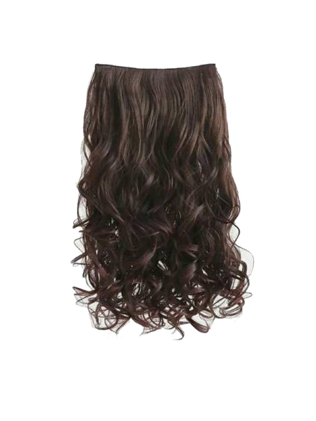 

CRIBE Clip In Wavy Locks Hair Extension- Brown- 23 Inch