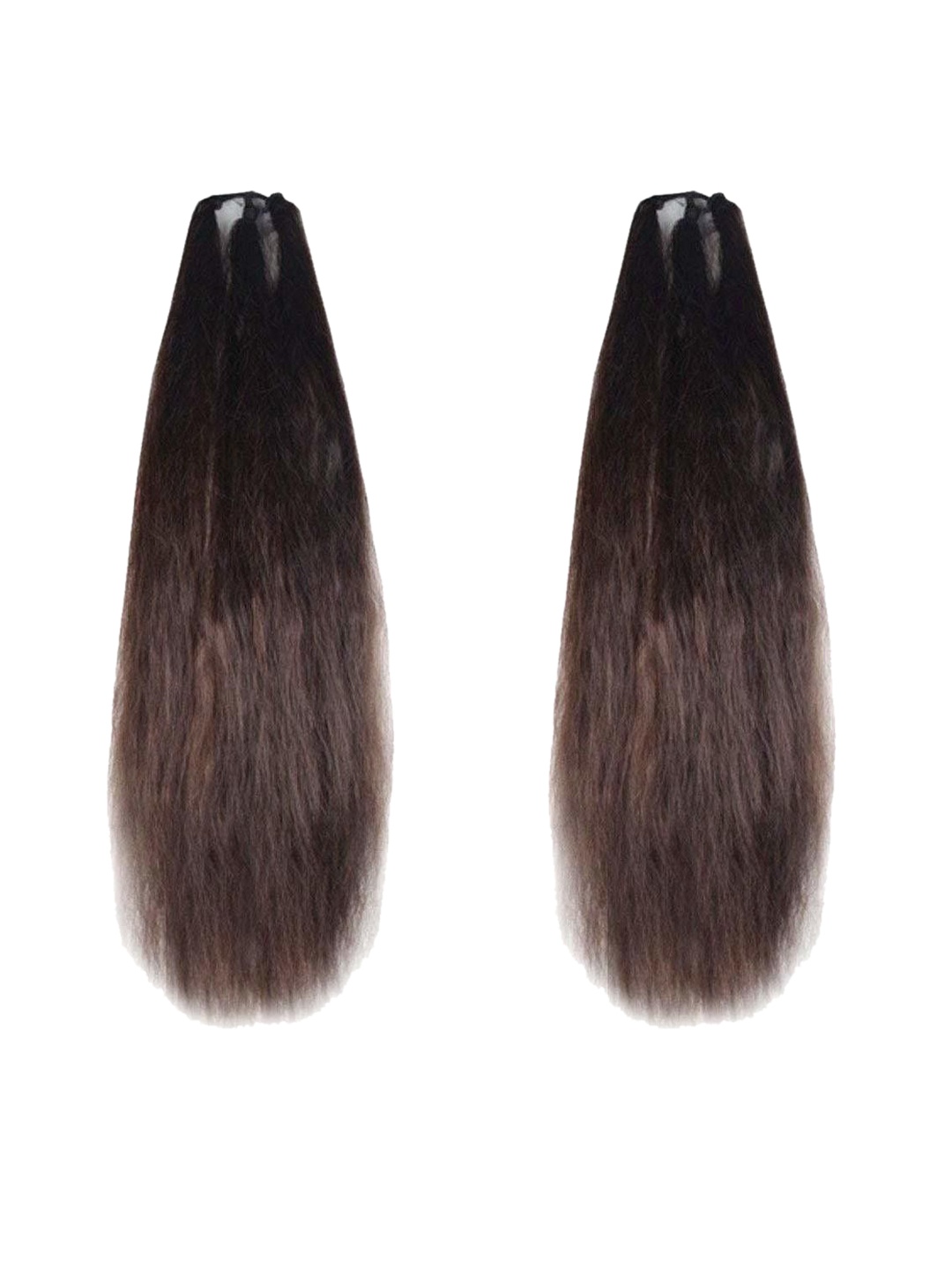 

CRIBE E-Gutthi Tape-In Straight Twists Hair Extension - Brown - 42 Inch