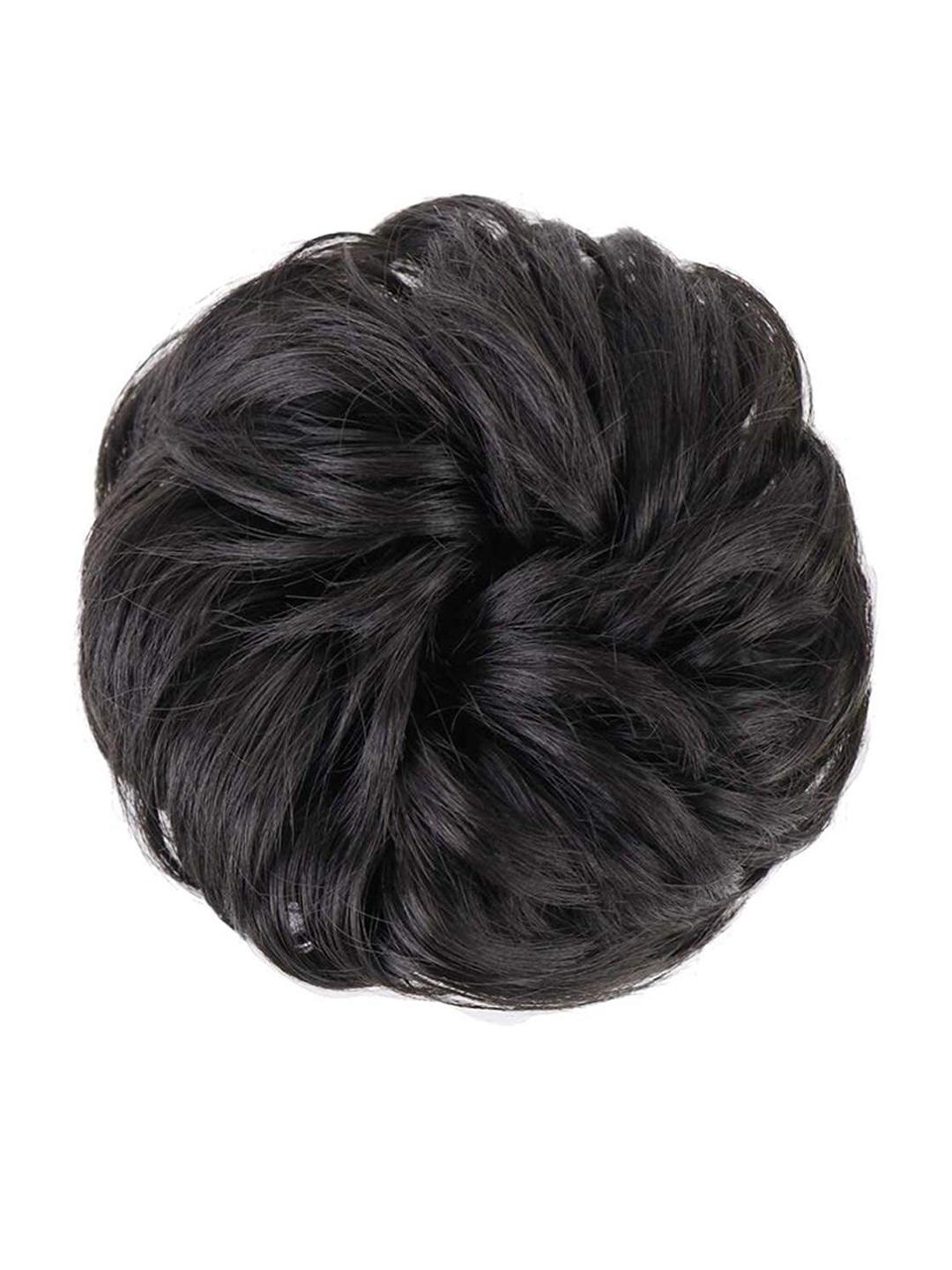 

CRIBE RI-Rafall Halo Wavy Bun Hair Extension - Black - 9.3 Inch