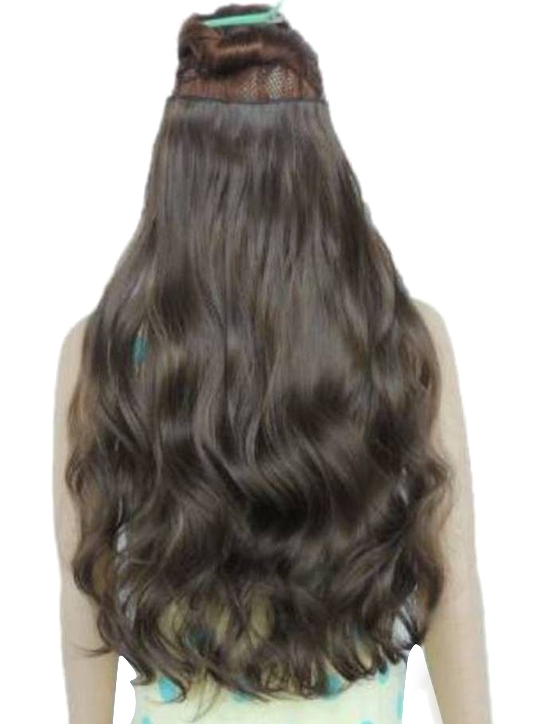 

CRIBE Clip-In Curly Locks Hair Extension - Brown