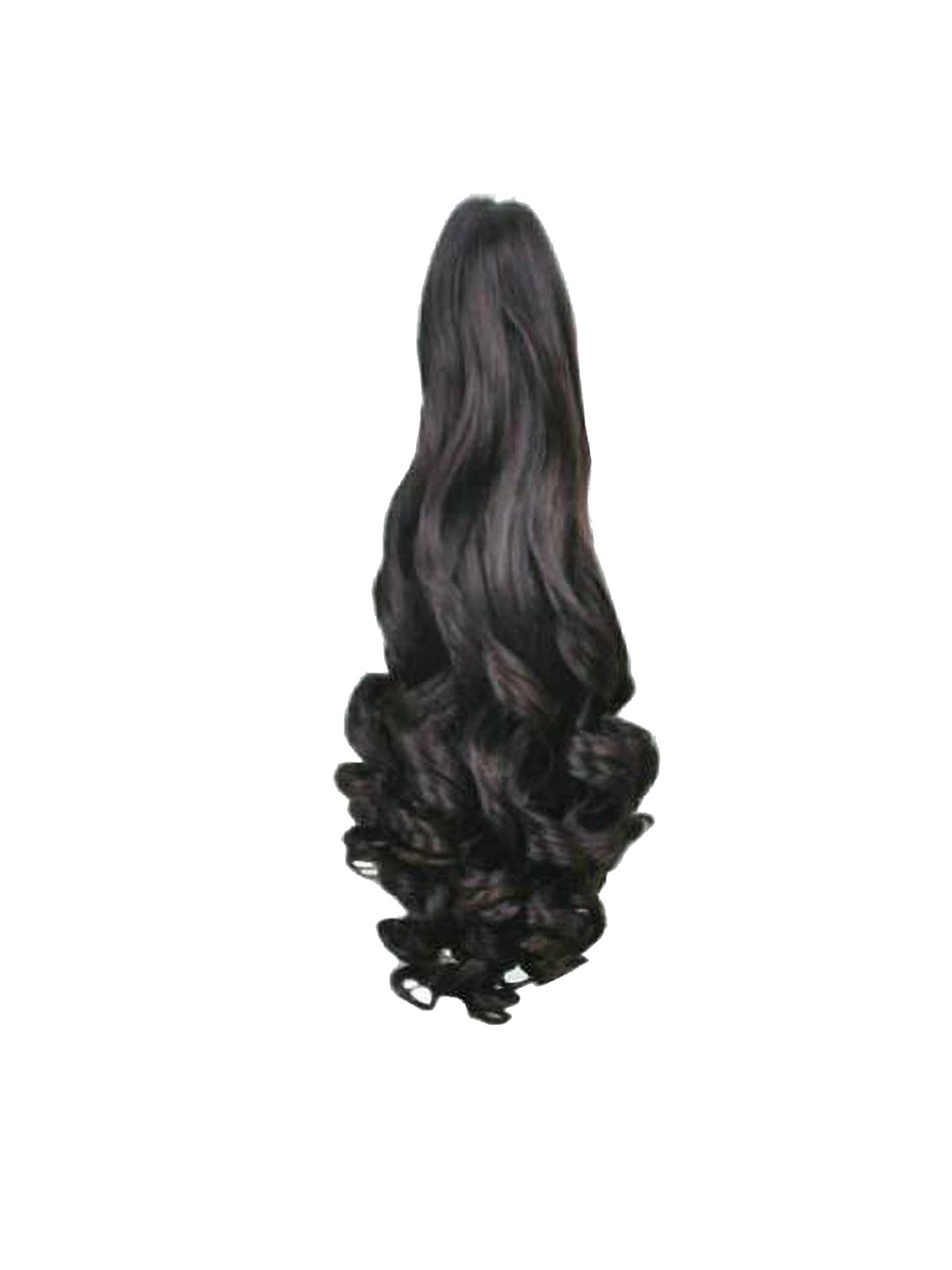

CRIBE Clip-In Curly Ponytail Hair Extension - Black - 10.6 Inch