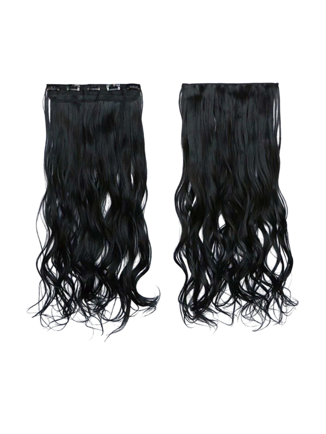 

CRIBE Clip-In Wavy Locks Hair Extension - Black