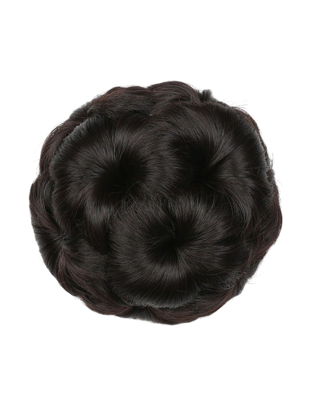 

CRIBE Tape-In Wavy Clip Bun Hair Extension - Black