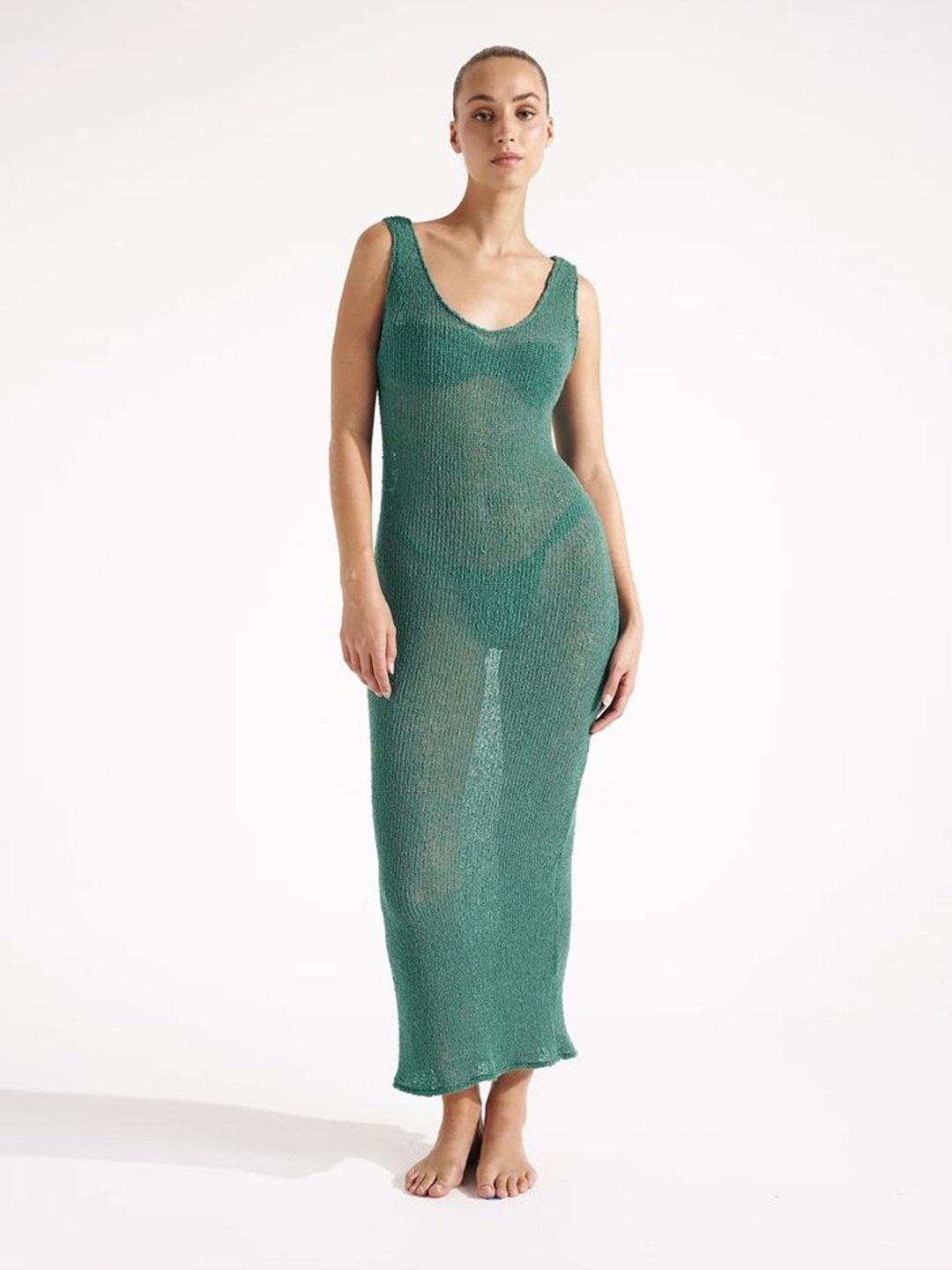 

LULU & SKY Women Maxi Dress, Green