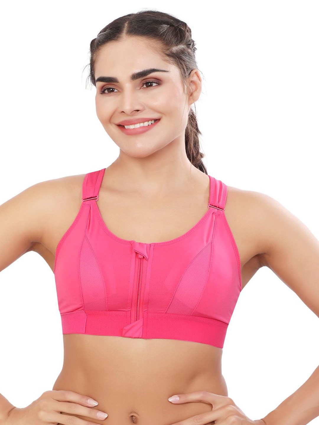 

Bella Voste Full Coverage Lightly Padded Beginners Bra, Pink