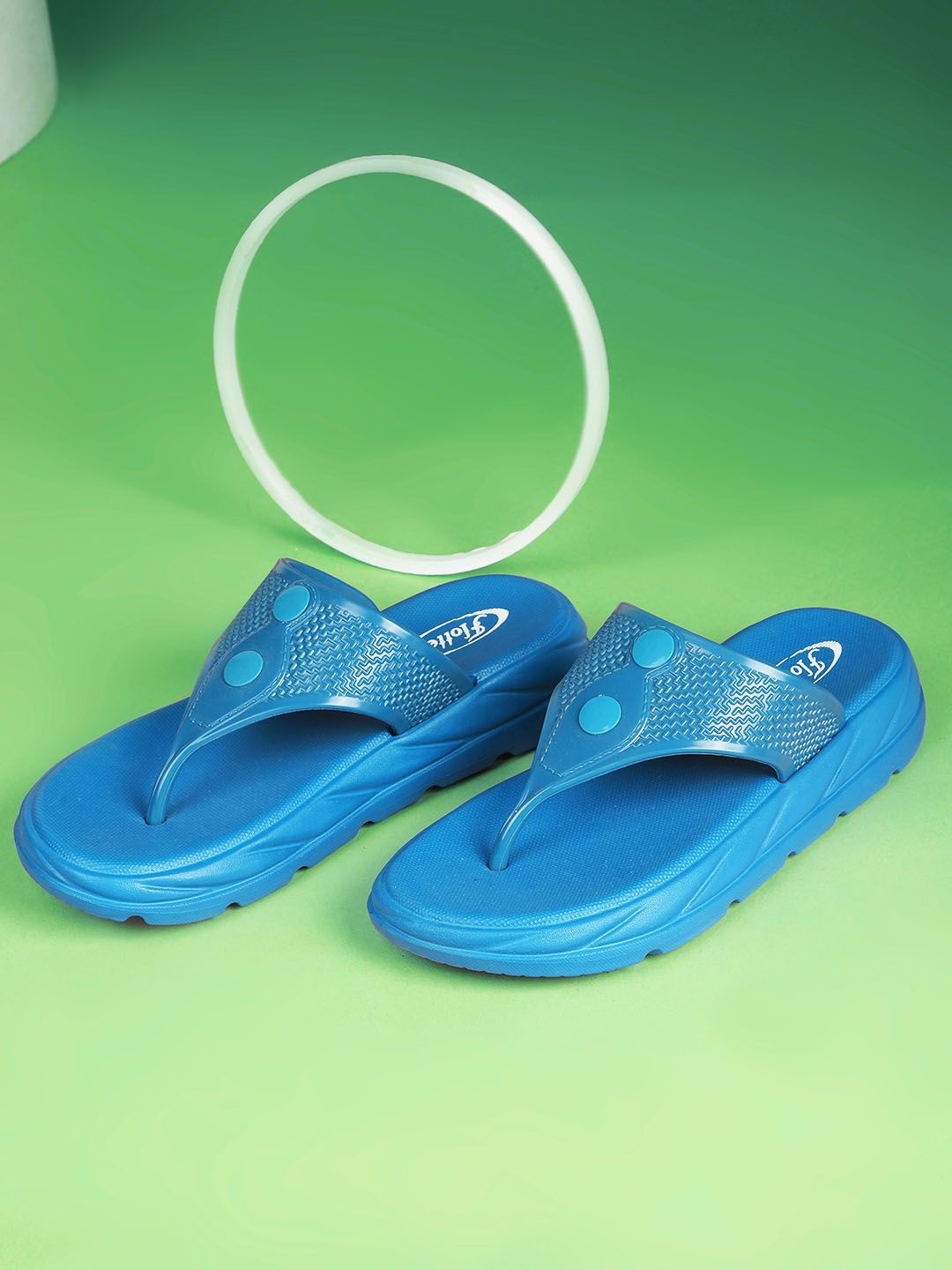 

Action Women Thong Flip-Flops, Turquoise blue