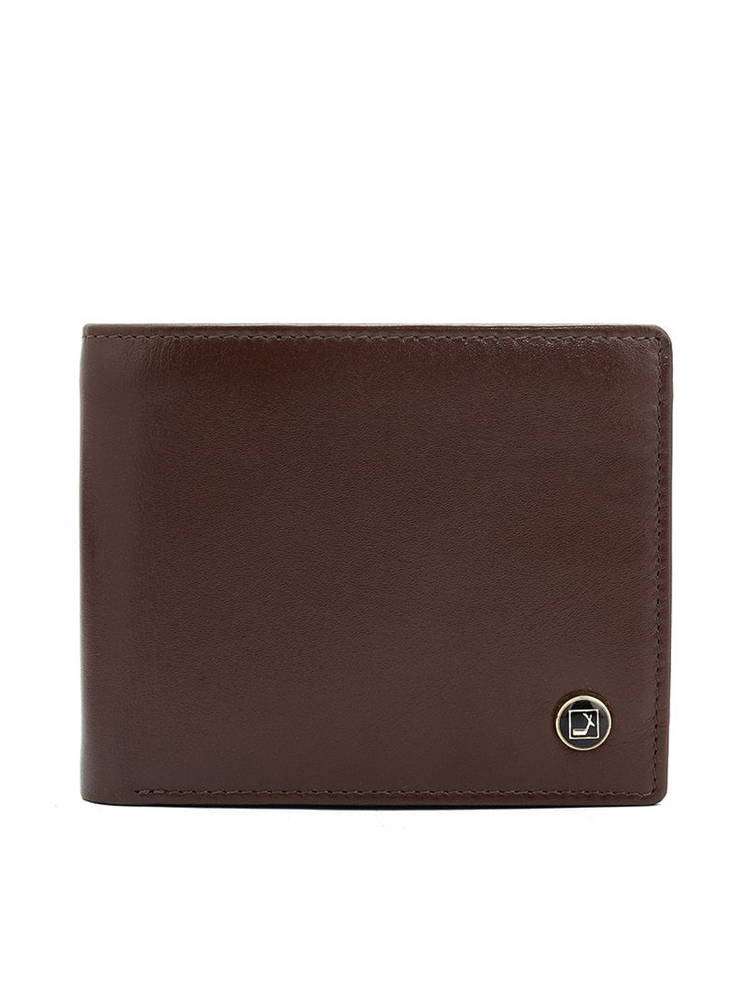 

Da Milano Men Leather Two Fold Wallet, Brown