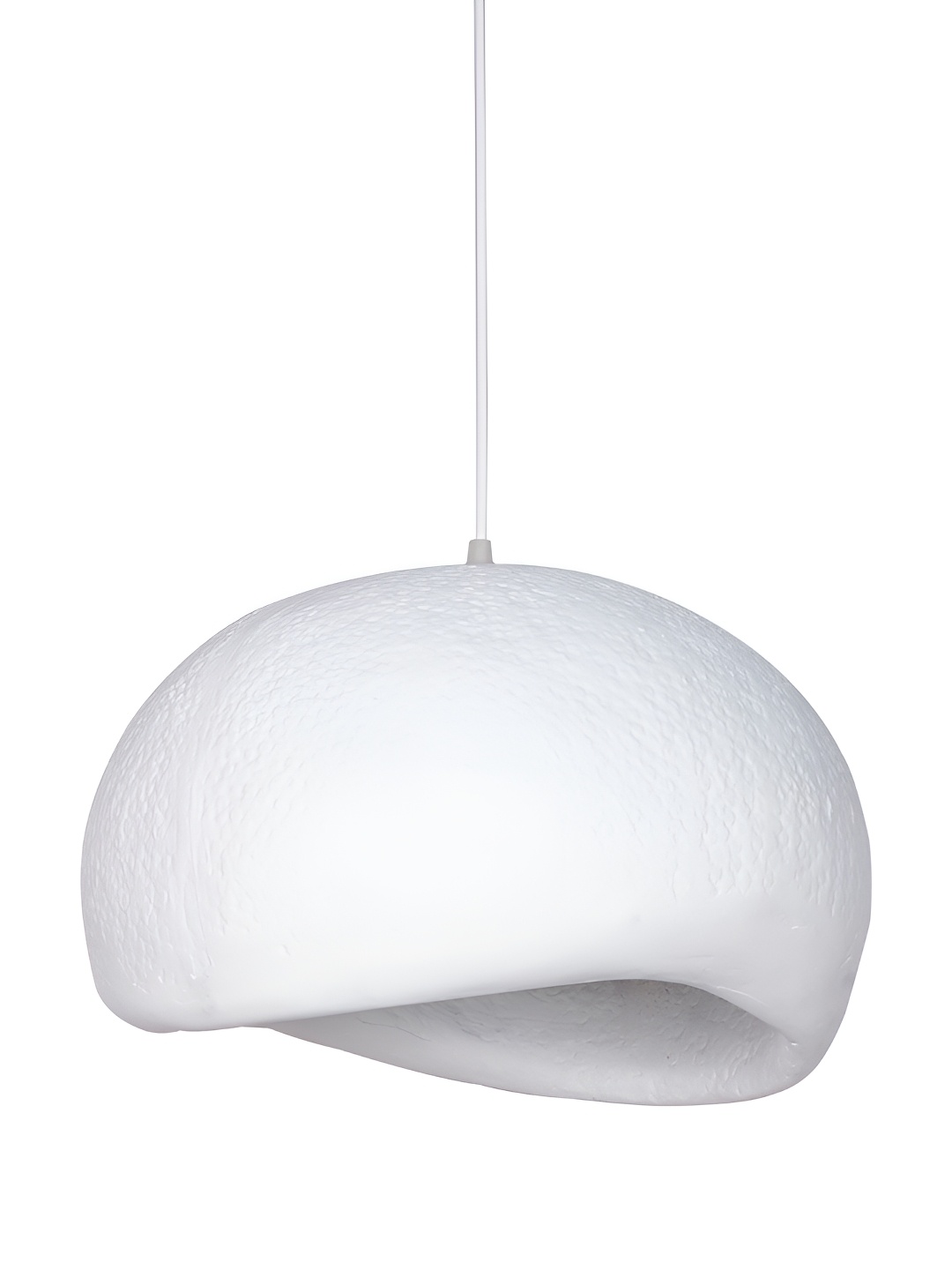 

Fos Lighting White Cloud-Shaped Fiber Glass Ceiling Lamp
