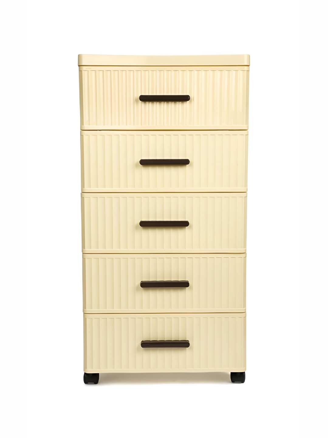 

HOUSE OF QUIRK Beige 5 Layer Drawer Organiser