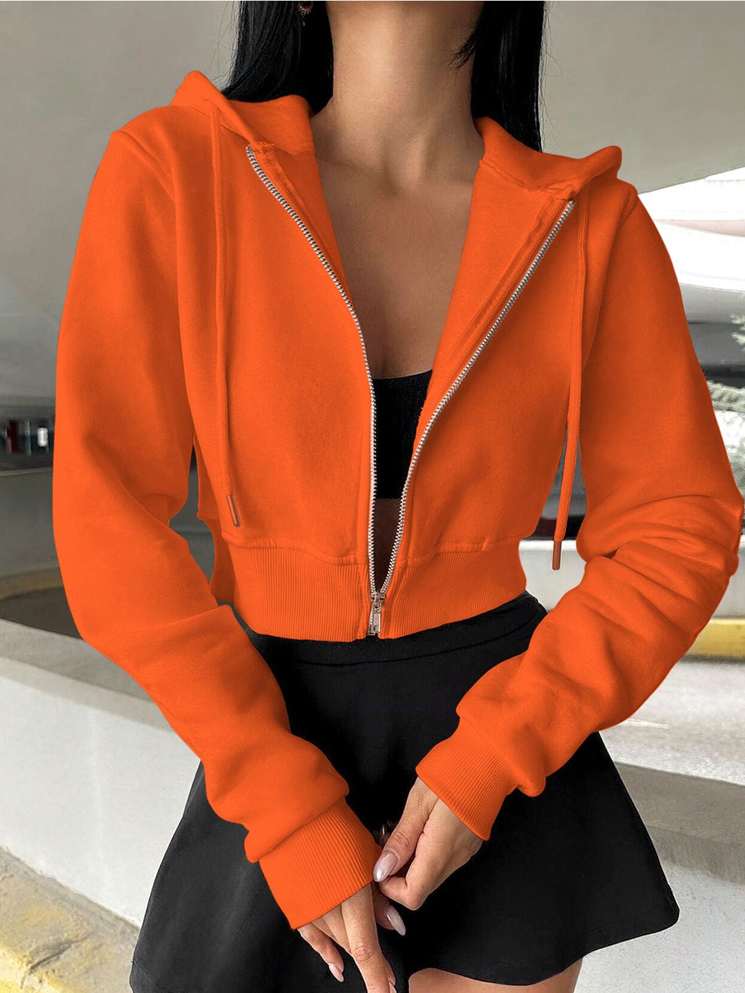 

Stylecast X Slyck Hooded Sweatshirt, Orange
