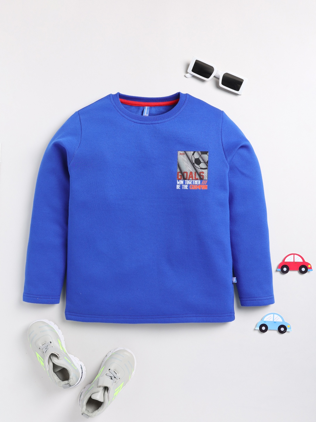 

Here&Now X Game Begins Boys Sweatshirt, Blue