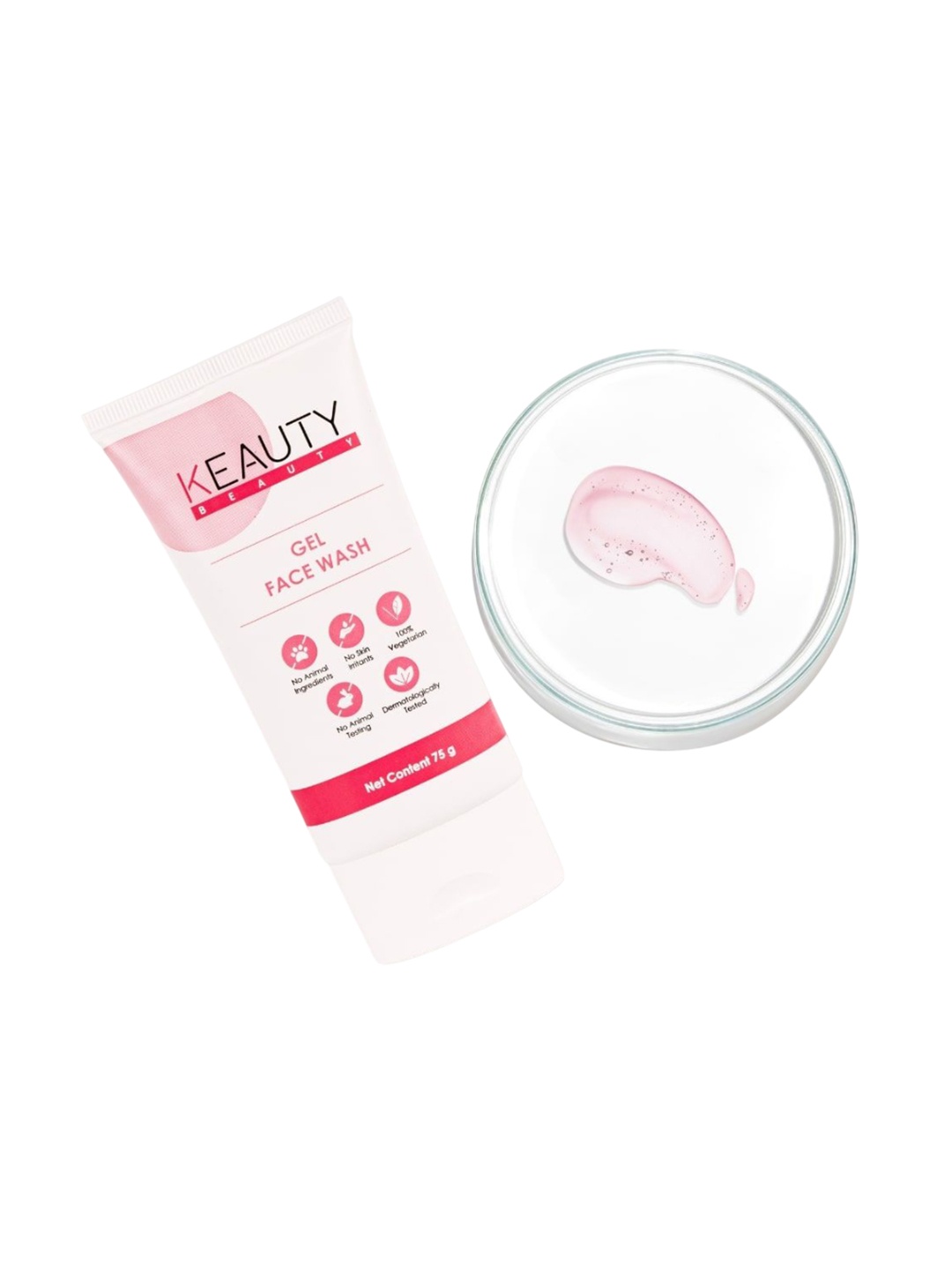 

Keauty Beauty Gel Face Wash With Shea Butter - 75g, Transparent