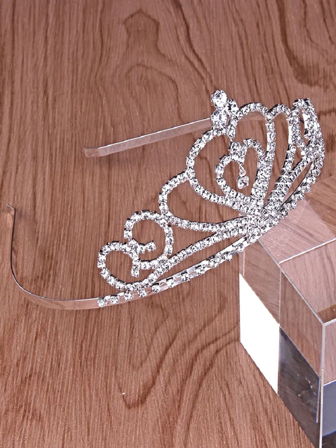 

Proplady Women Embellished Tiara, Silver