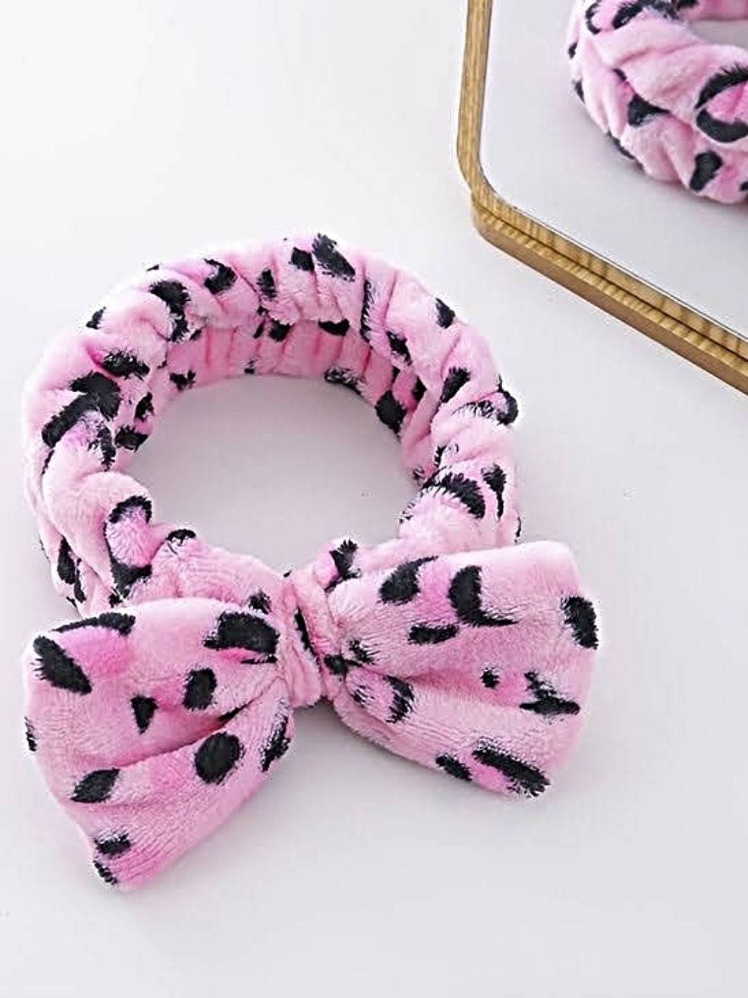 

Proplady Women Fur Hairband, Pink