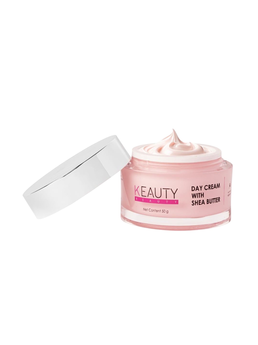 

Keauty Beauty SPF15+ Day Cream with Shea Butter - 50 g, Pink