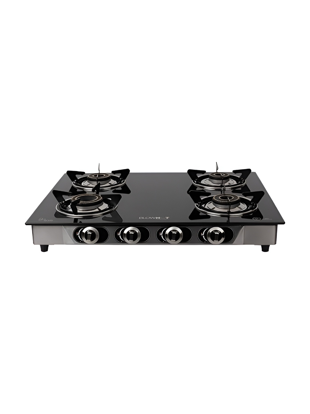 

BLOWHOT Black Jasper Heavy Brass Burner 4 Burner Manual Ignition Gas Stove