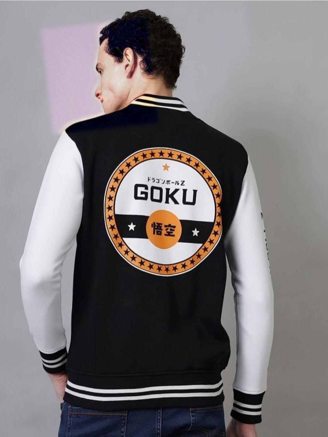 

Entertainment Store Unisex Cotton Dragon Ball Regular Fit Jacket, Black