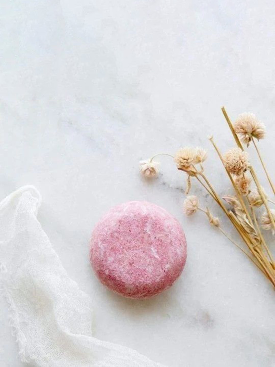 

KAURA Shine Shampoo Bar Enriched With Rose Oil & Argan Oil- 55 g, Pink