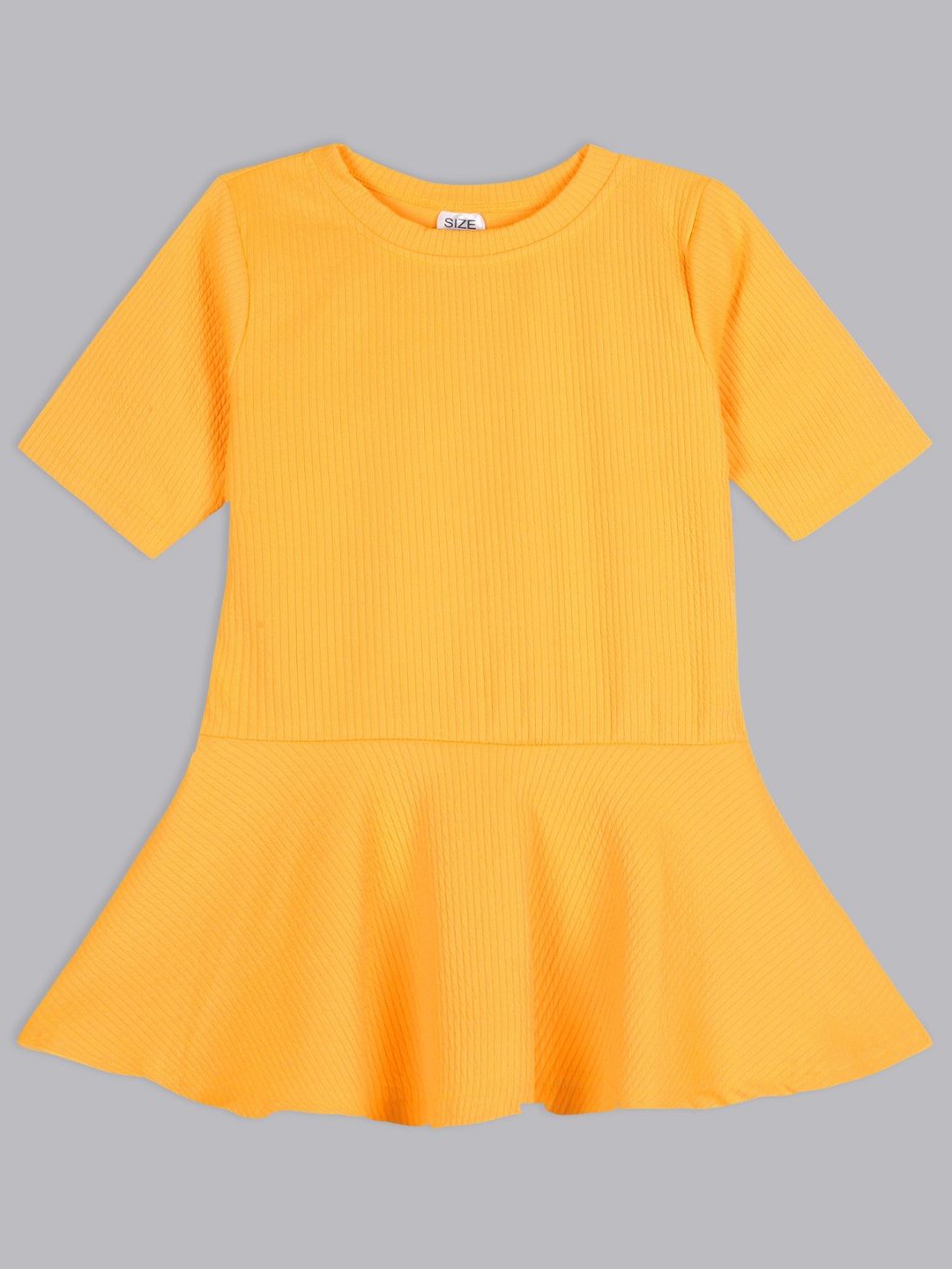 

BAESD Girls Drop-Waist Mini Dress, Yellow