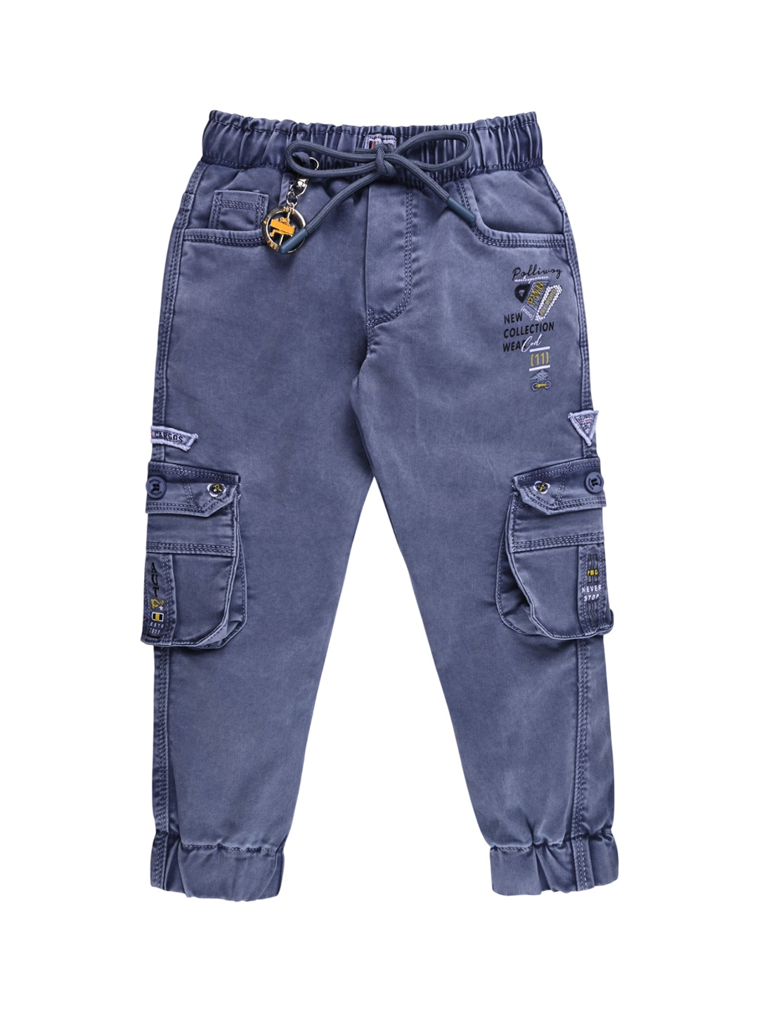 

Wish Karo Boys Mid-Rise Jogger Jeans, Blue