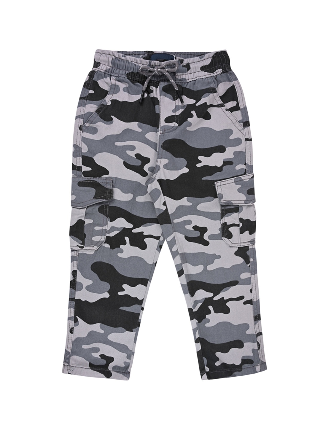 

Wish Karo Boys Camouflage Print Regular Fit Jeans, Grey