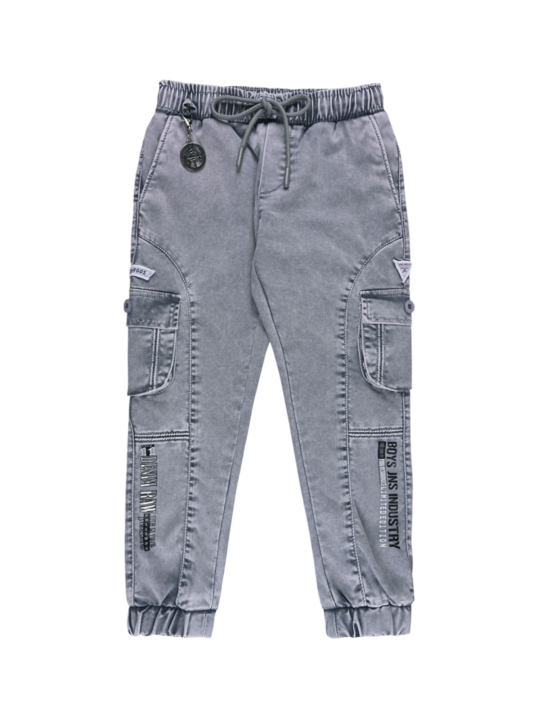 

Wish Karo Boys Mid-Rise Jogger Jeans, Grey
