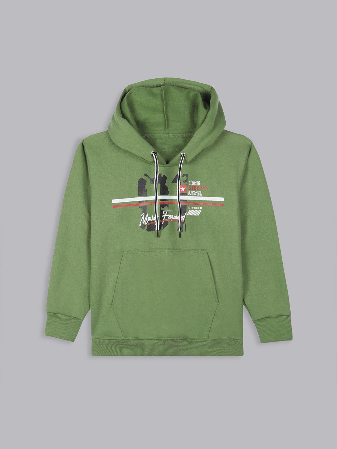 

BAESD Girls Cotton Hooded Sweatshirt, Green