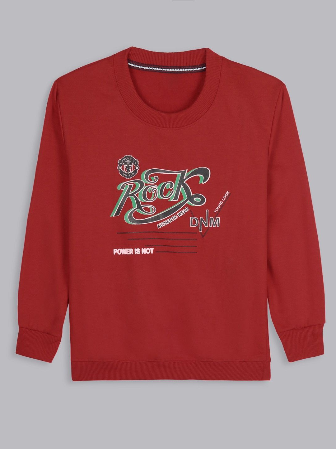 

BAESD Girls Printed Sweatshirt, Red