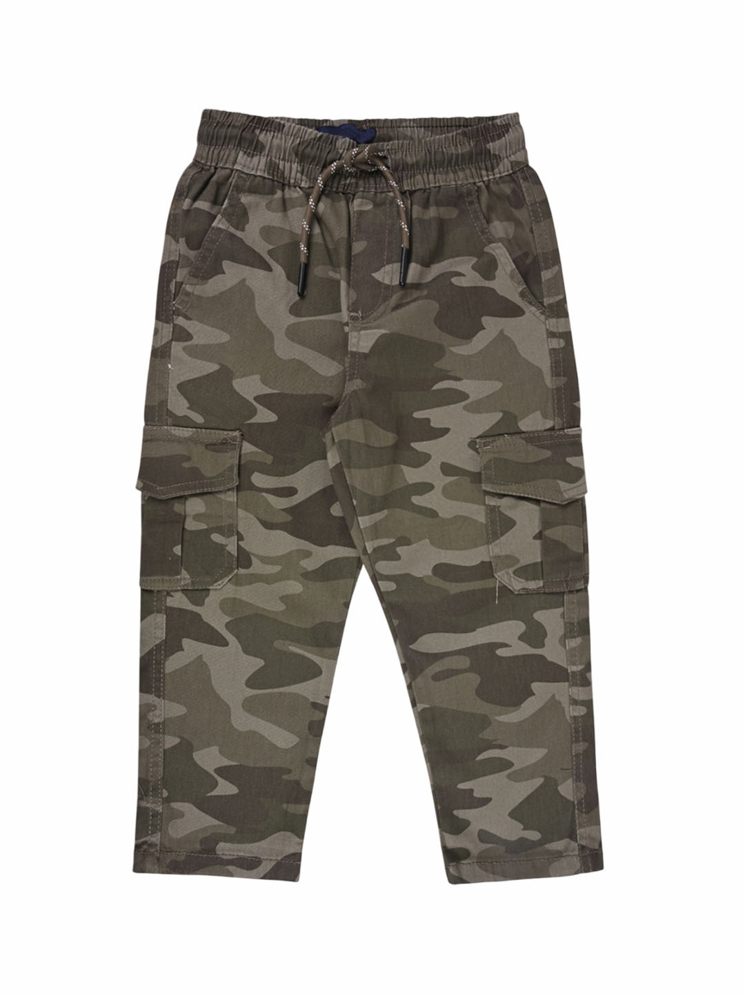 

Wish Karo Boys Camouflage Printed Cotton Jeans, Brown