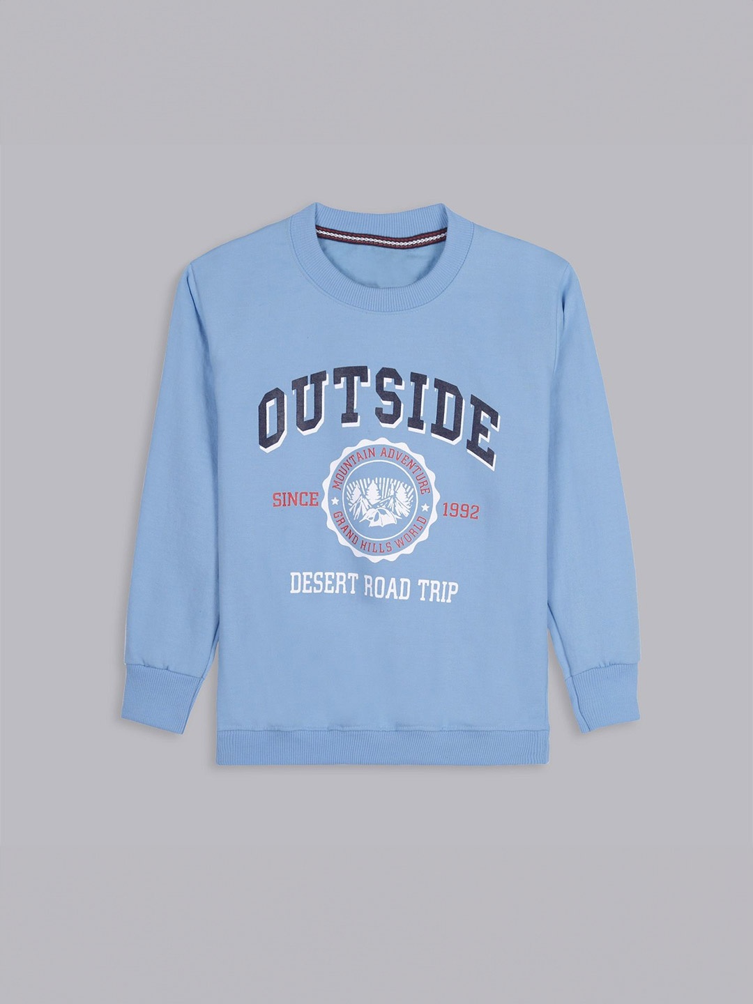 

BAESD Girls Printed Pullover Sweatshirt, Blue