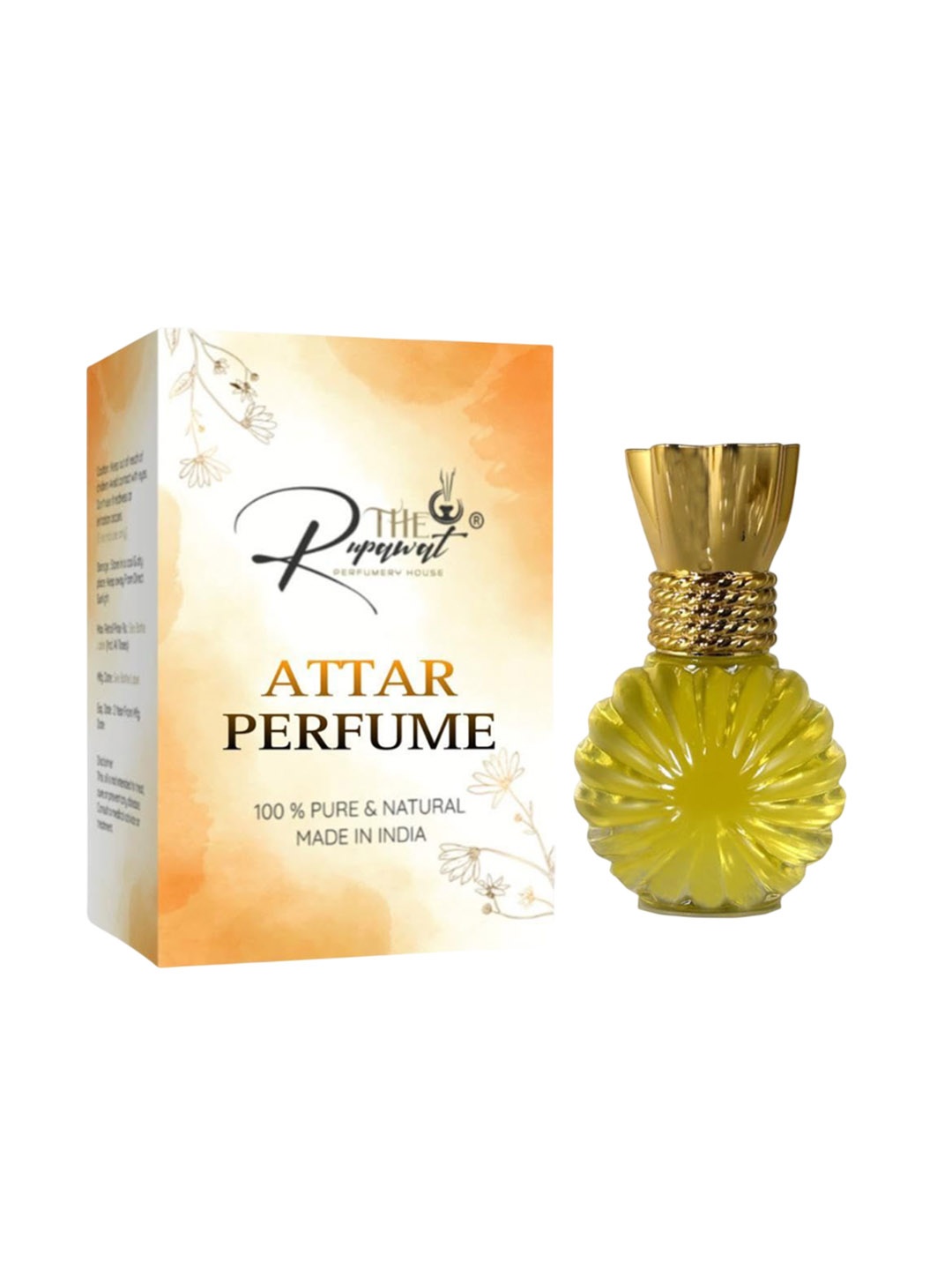 

THE RUPAWAT Perfumery House Hm Ehsasi Premium Pure & Natural Alcohol Free Attar - 12 ml, Transparent