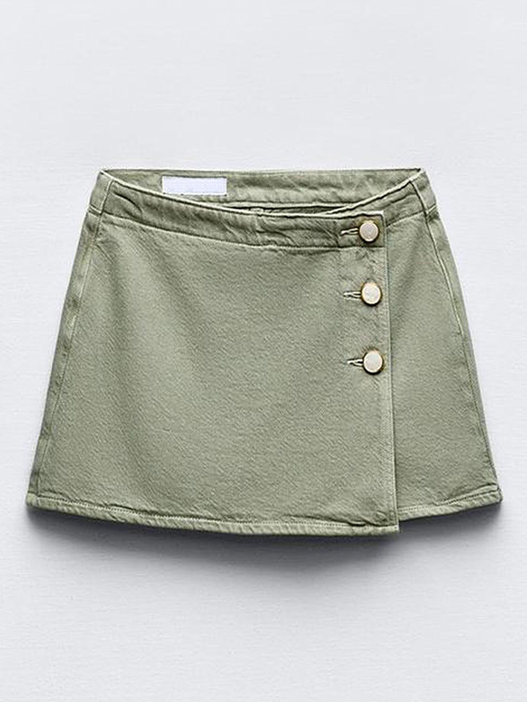 

LULU & SKY Women Loose Fit Mid-Rise Sports Shorts, Green
