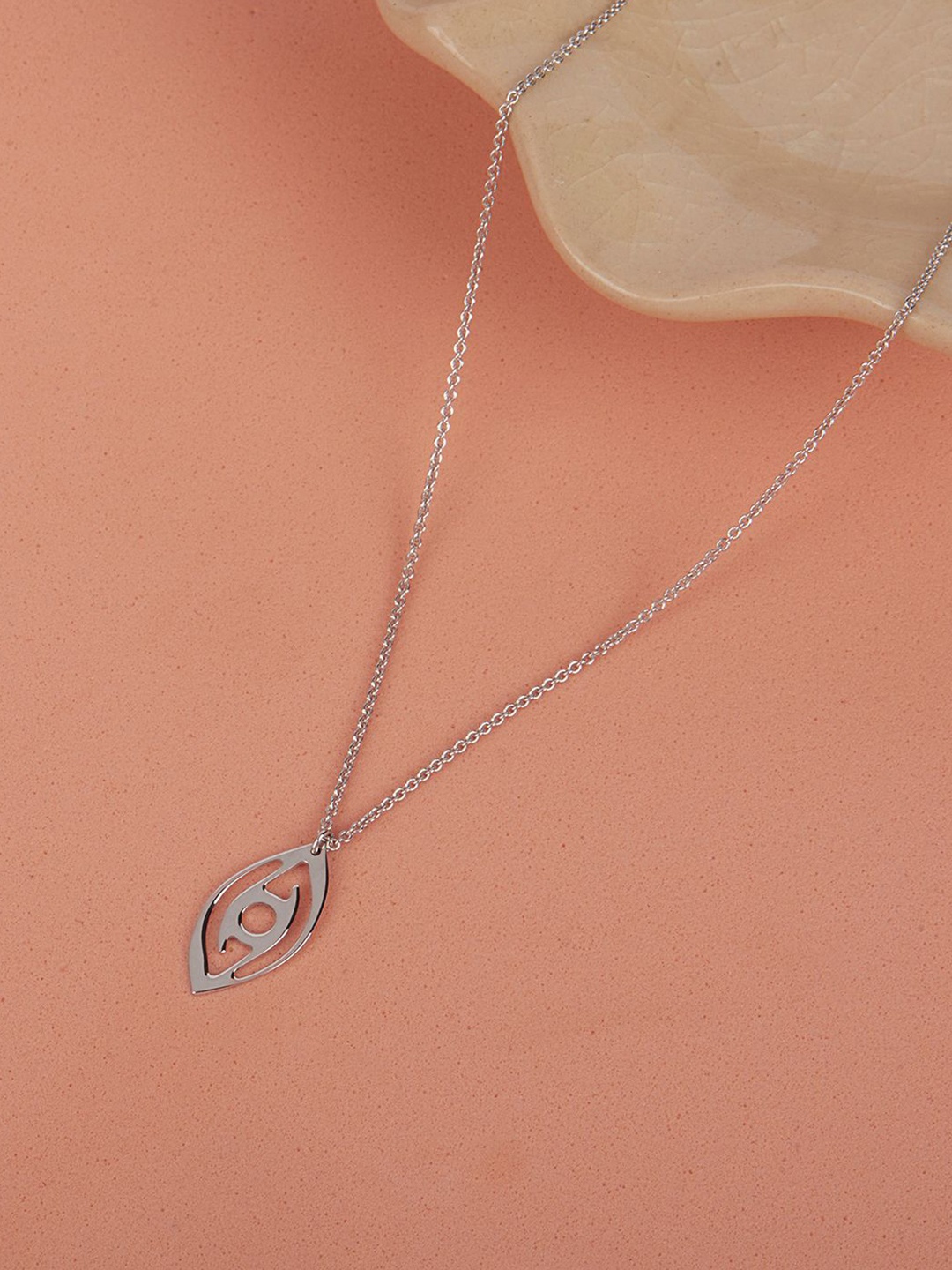 

Mia by Tanishq 925 Sterling Silver Pendant With Chain