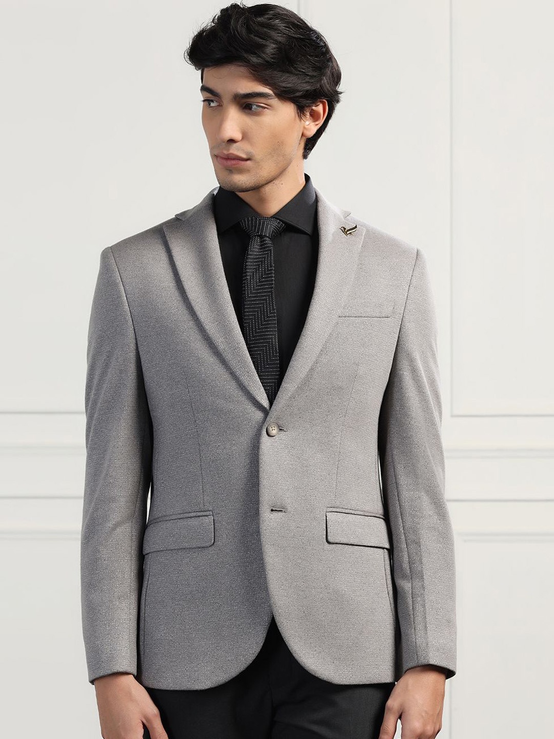 

Blackberrys Slim-Fit Single Breasted Blazer, Grey