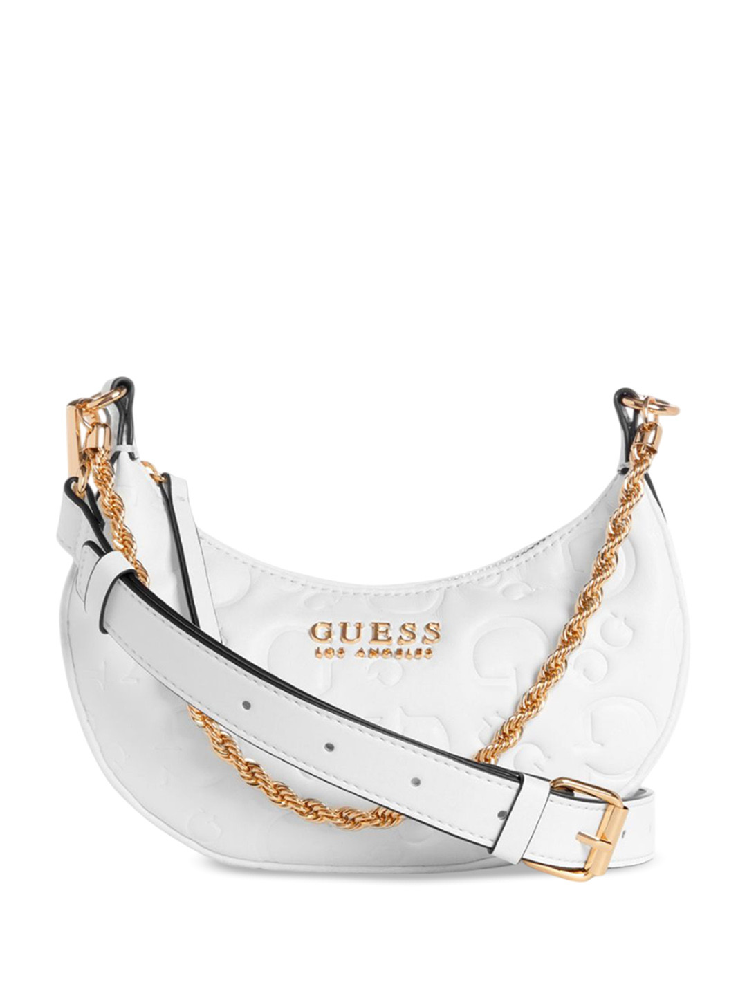 

GUESS PU Sling Bag, White