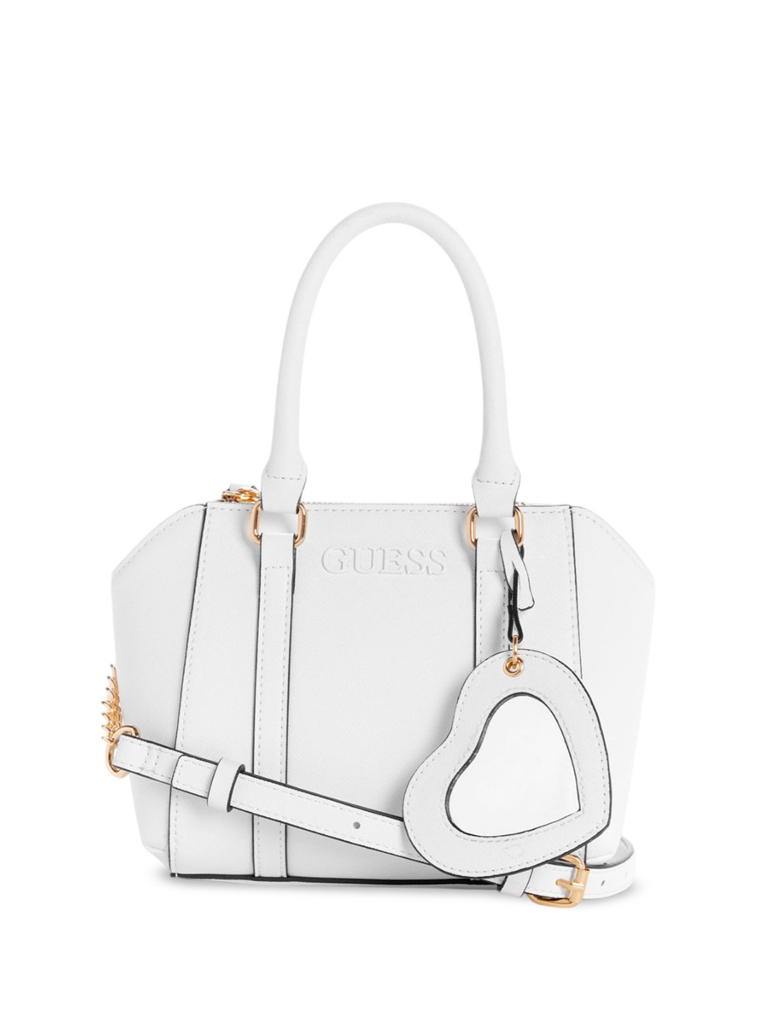 

GUESS Shopper Satchel, White