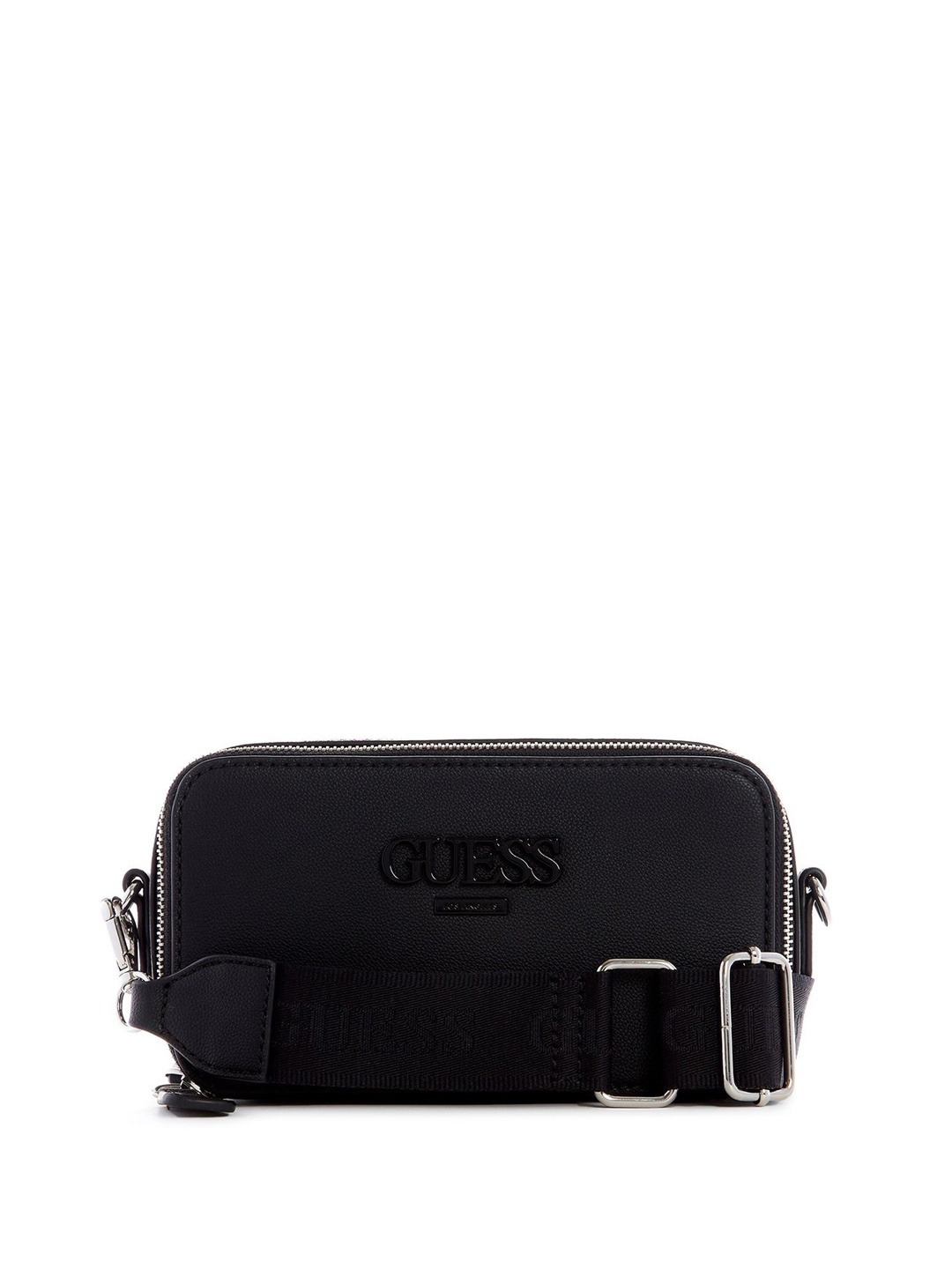 

GUESS PU Sling Bag, Black