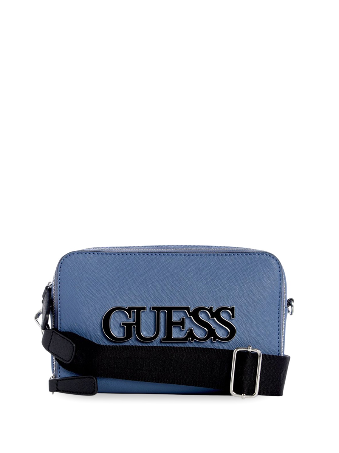 

GUESS Structured Sling Bag with Quilted, Blue