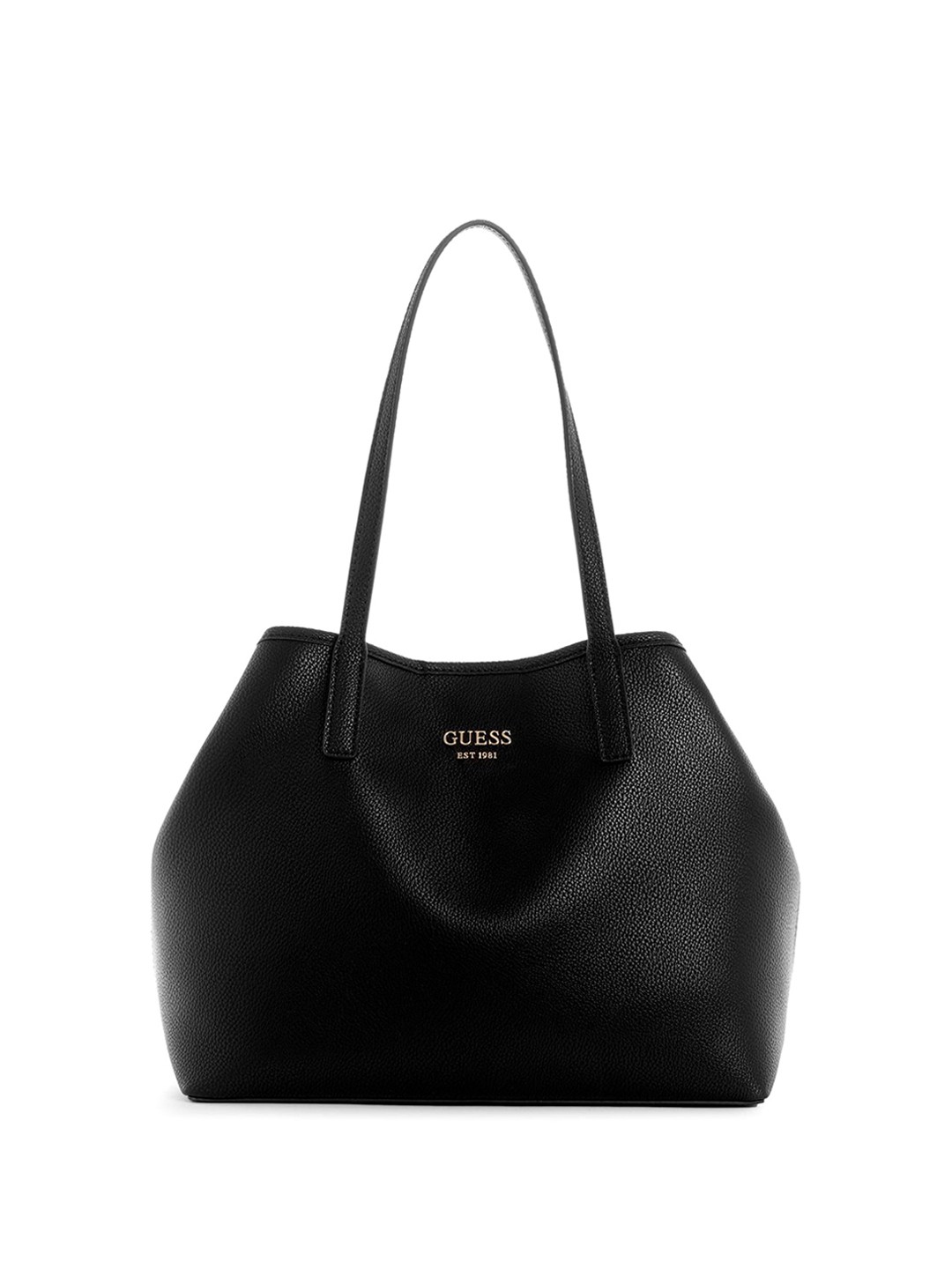 

GUESS PU Bucket Tote Bag, Black