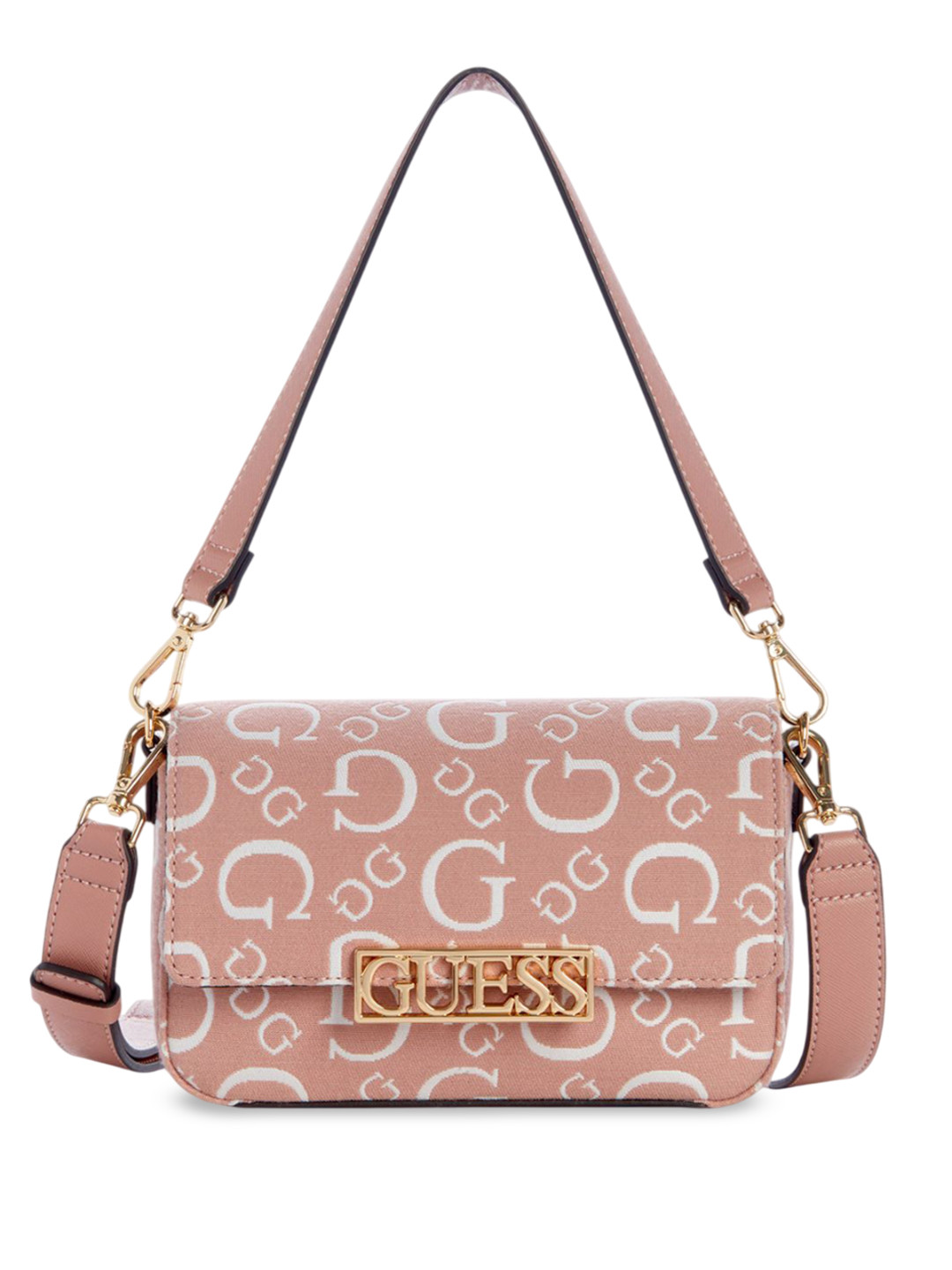 

GUESS Printed Sling Bag, Pink