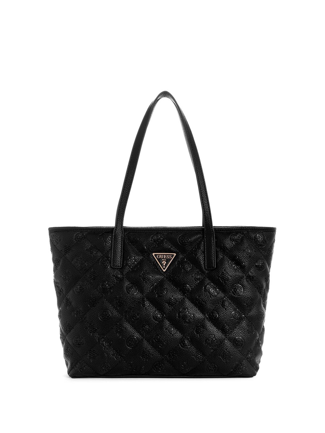 

GUESS PU Tote Bag, Black